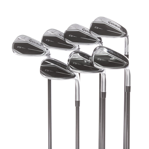 TaylorMade Qi Graphite Mens Right Hand Irons 5-SW Senior - Fujikura Ventus TR 5-A