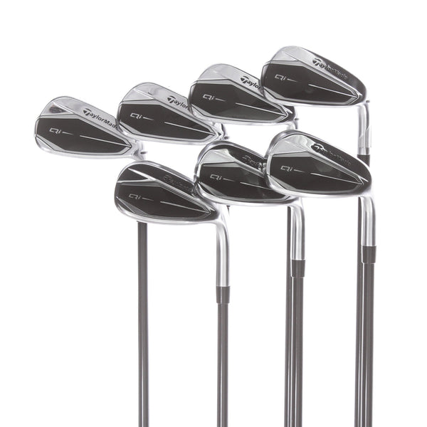 TaylorMade Qi Graphite Mens Right Hand Irons 5-SW Senior - Fujikura Ventus TR 5-A