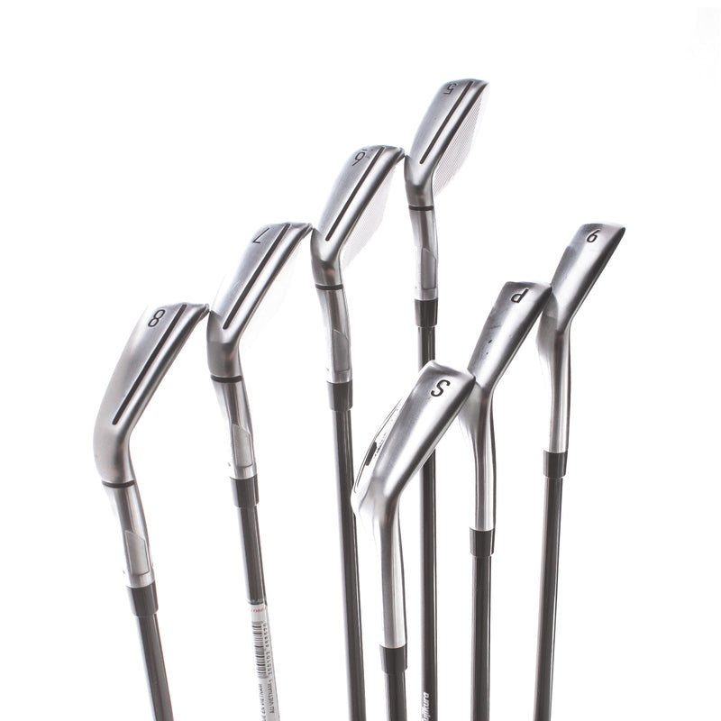 TaylorMade Qi Graphite Mens Right Hand Irons 5-SW Senior - Fujikura Ventus TR 5-A