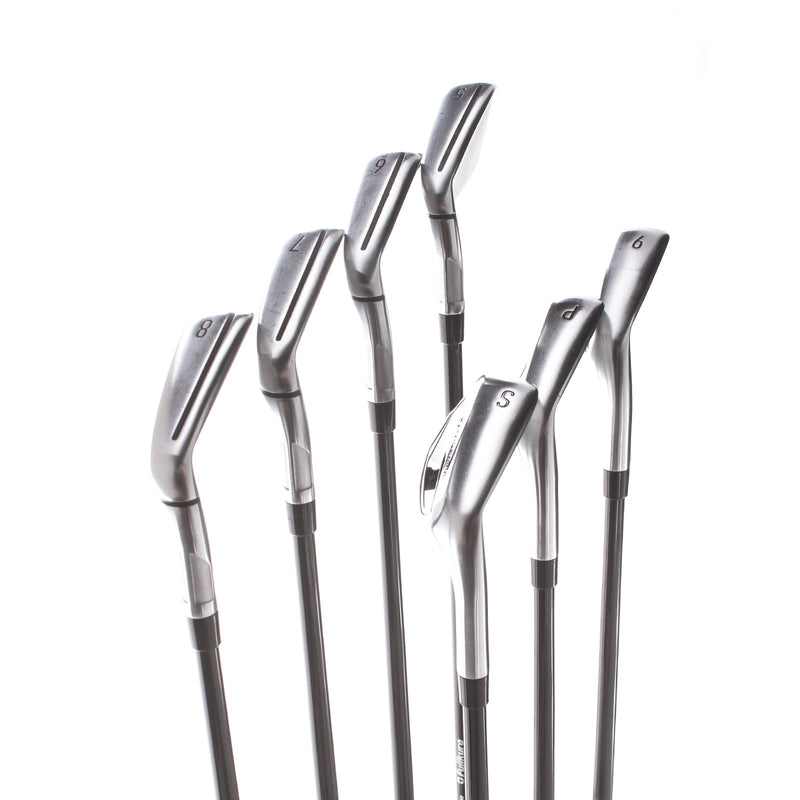 TaylorMade Qi Graphite Mens Right Hand Irons 5-SW Regular - Fujikura Ventus TR 5-R