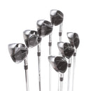 TaylorMade Qi Steel Mens Right Hand Irons 5-SW Regular - KBS Max 85