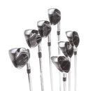 TaylorMade Qi Steel Mens Right Hand Irons 5-SW Regular - KBS Max 85