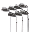 TaylorMade Qi Steel Mens Right Hand Irons 5-SW Regular - KBS Max 85