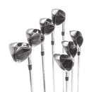 TaylorMade Qi Steel Mens Right Hand Irons 5-SW Regular - KBS Max 85
