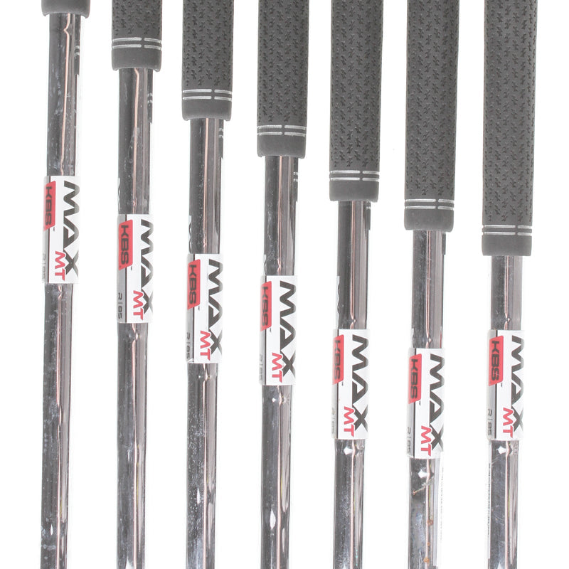 TaylorMade Qi Steel Mens Right Hand Irons 5-SW Regular - KBS Max 85