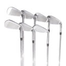 TaylorMade Qi Steel Mens Left Hand Irons 5-SW Regular - KBS Max 85