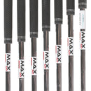 TaylorMade Qi Steel Mens Left Hand Irons 5-SW Regular - KBS Max 85