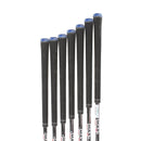 TaylorMade Qi Steel Mens Left Hand Irons 5-SW Regular - KBS Max 85