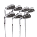 TaylorMade Qi Steel Mens Left Hand Irons 5-SW Regular - KBS Max 85
