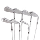 TaylorMade Qi Steel Mens Left Hand Irons 5-SW Regular - KBS Max 85