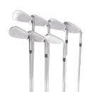 TaylorMade Qi Steel Mens Left Hand Irons 5-SW Regular - KBS Max 85