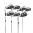TaylorMade Qi Steel Mens Left Hand Irons 5-SW Regular - KBS Max 85