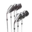 TaylorMade Qi Steel Mens Left Hand Irons 5-SW Regular - KBS Max 85