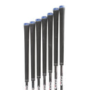 TaylorMade Qi Steel Mens Left Hand Irons 5-SW Regular - KBS Max 85