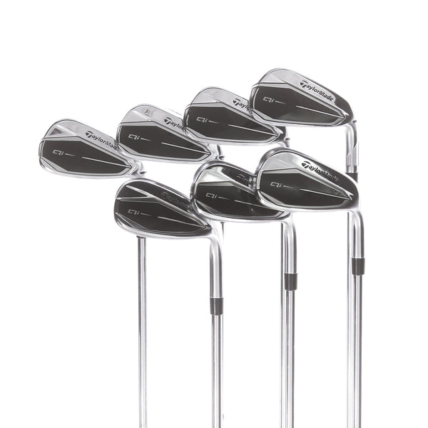 TaylorMade Qi Steel Mens Right Hand Irons 5-SW Stiff - KBS Max 85