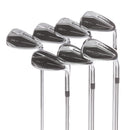 TaylorMade Qi Steel Mens Right Hand Irons 5-SW Stiff - KBS Max 85