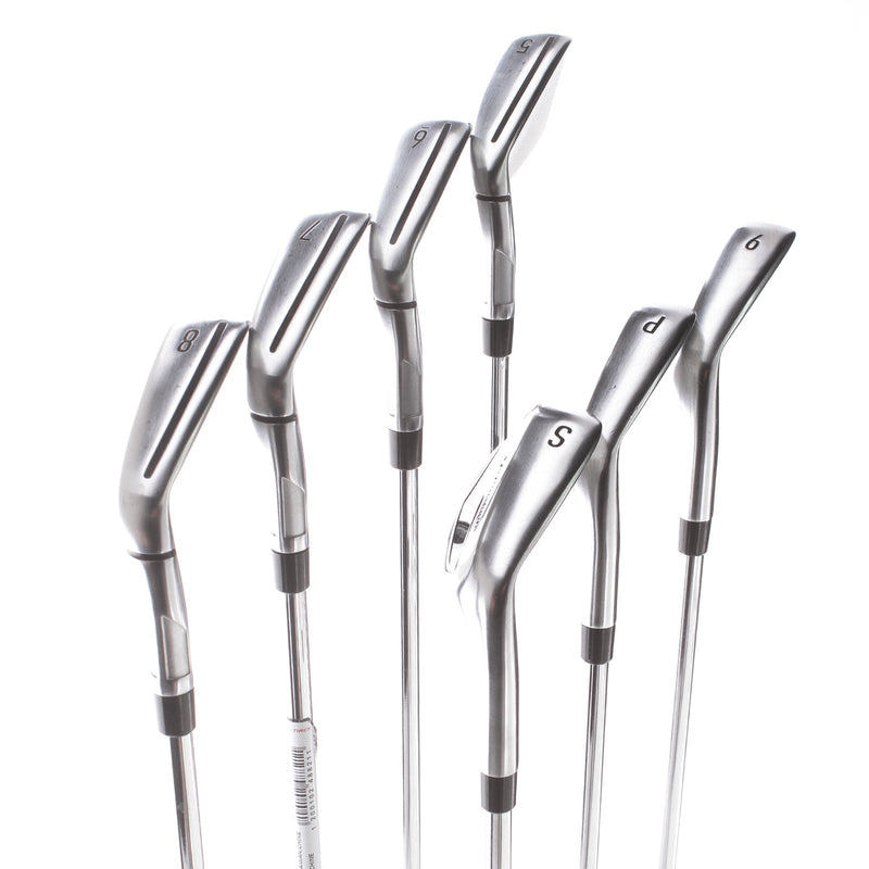TaylorMade Qi Steel Mens Right Hand Irons 5-SW Stiff - KBS Max 85