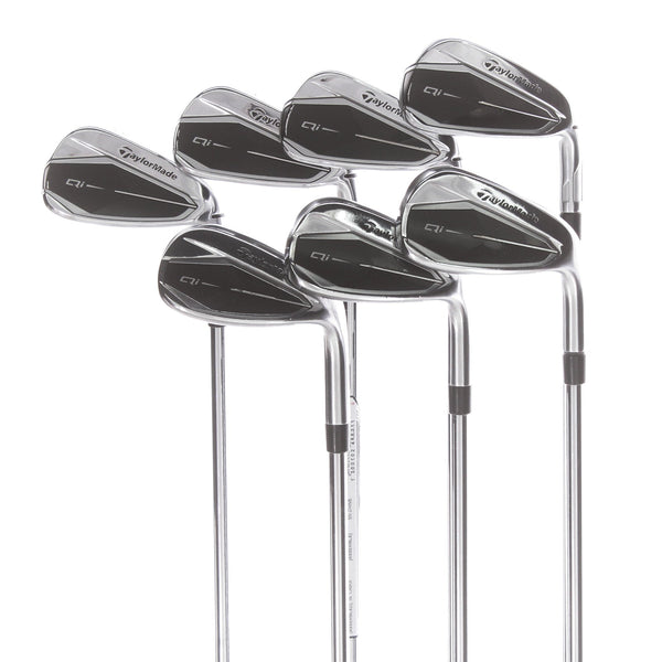 TaylorMade Qi Steel Mens Right Hand Irons 5-SW Stiff - KBS Max 85
