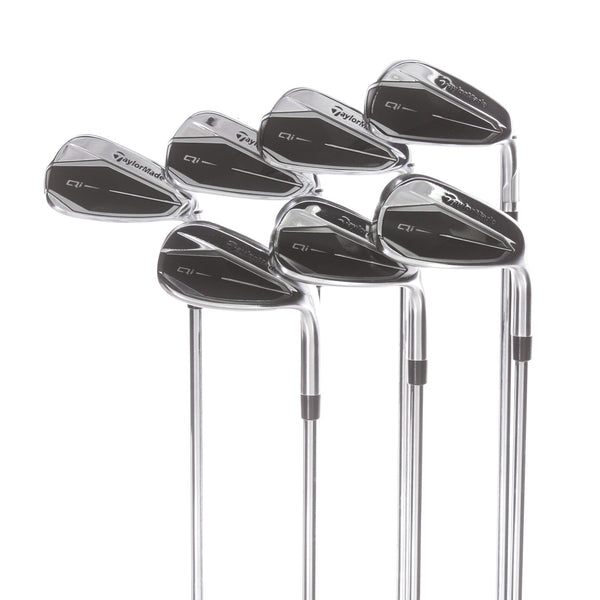 TaylorMade Qi Steel Mens Right Hand Irons 5-SW Stiff - KBS Max 85