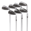 TaylorMade Qi Steel Mens Right Hand Irons 5-SW Regular - KBS Max 85