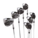 TaylorMade Qi Steel Mens Right Hand Irons 5-SW Regular - KBS Max 85