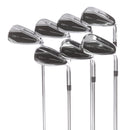 TaylorMade Qi Steel Mens Right Hand Irons 5-SW Regular - KBS Max 85