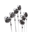 TaylorMade Qi Steel Mens Right Hand Irons 5-SW Regular - KBS Max 85