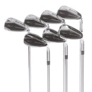 TaylorMade Qi Steel Mens Right Hand Irons 5-SW Regular - KBS Max 85