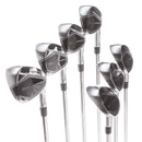 TaylorMade Qi Steel Mens Right Hand Irons 5-SW Regular - KBS Max 85