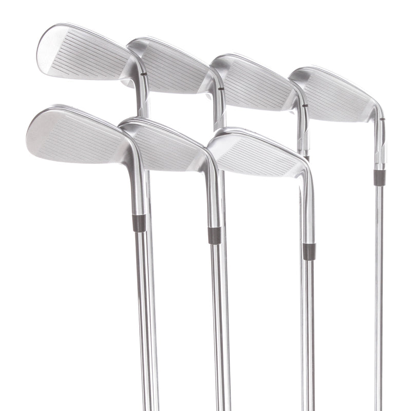 TaylorMade Qi Steel Mens Left Hand Irons 5-SW Regular - KBS Max 85