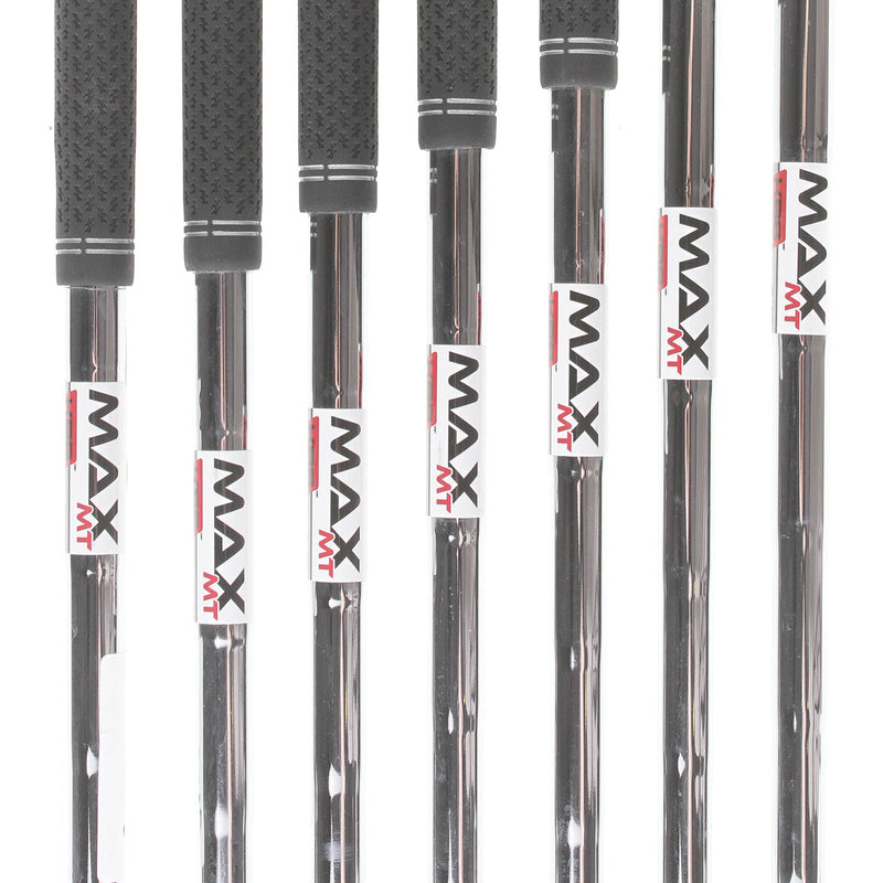 TaylorMade Qi Steel Mens Left Hand Irons 5-SW Regular - KBS Max 85