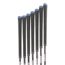 TaylorMade Qi Steel Mens Left Hand Irons 5-SW Regular - KBS Max 85