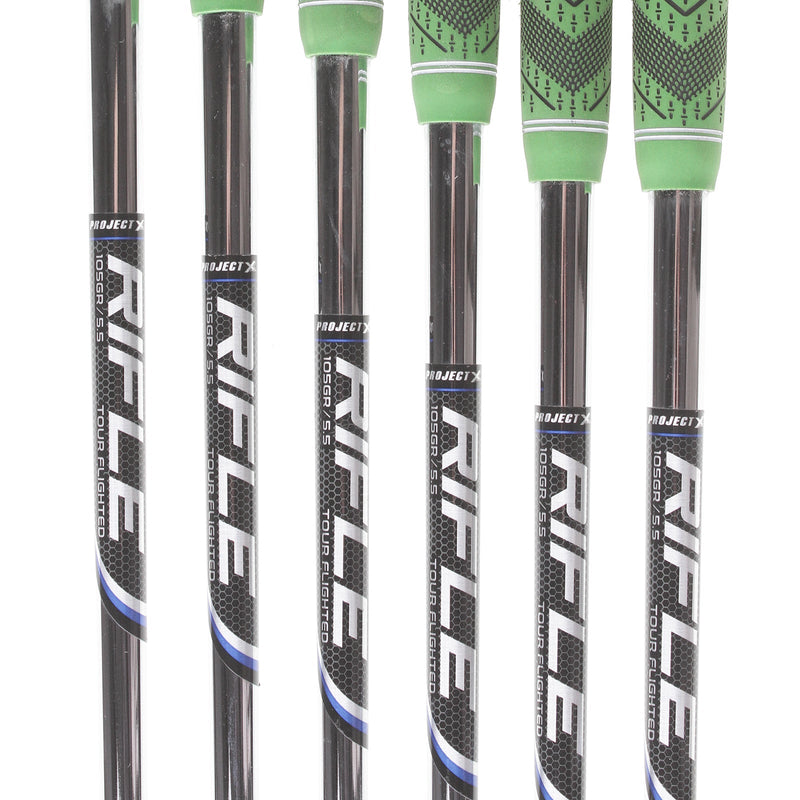 Callaway Rogue ST Pro Steel Mens Right Hand Irons 5-PW Regular - Project X Rifle 105GR 5.5