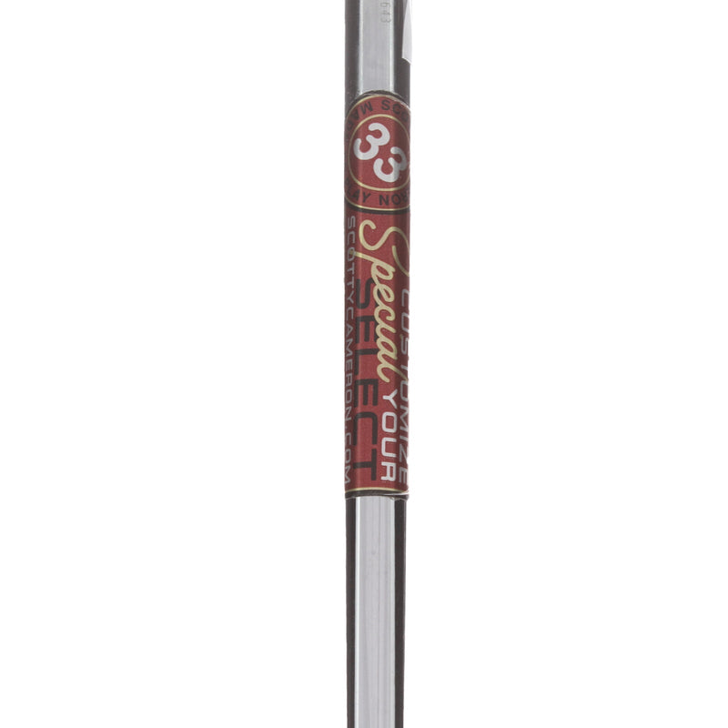Scotty Cameron Special Select Del Mar Mens Right Hand Putter 33" Mid-Mallet - Super Stroke Pistol GT 2.0
