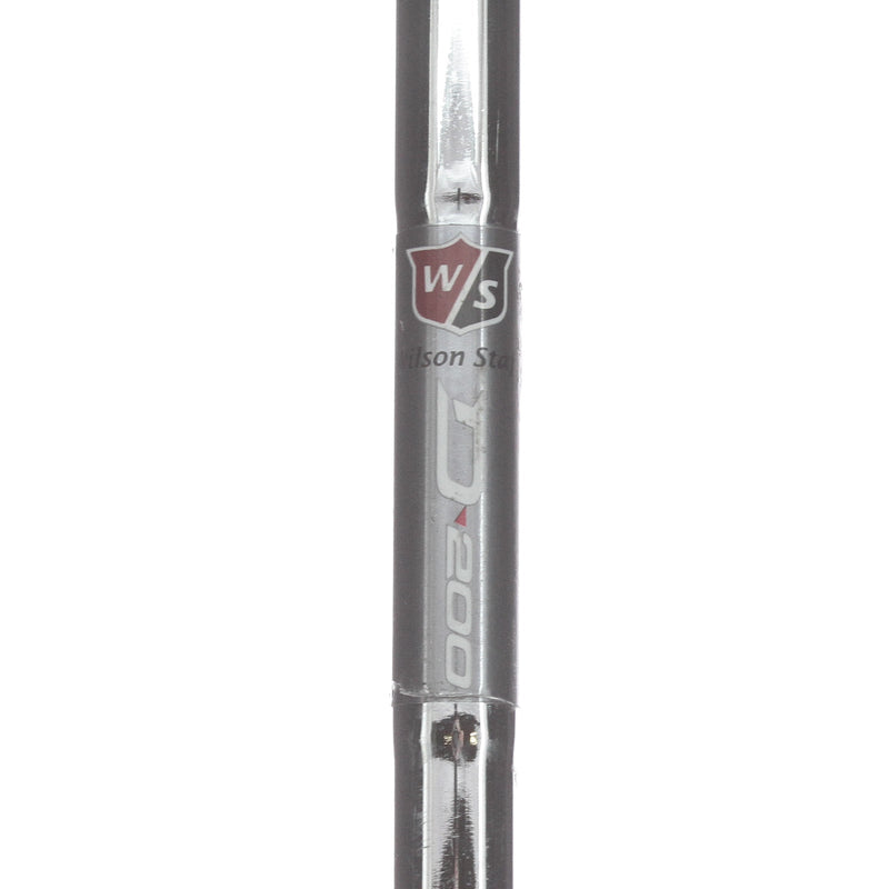 Wilson D-200 Steel Mens Right Hand Irons 5-SW Uniflex - Wilson Staff