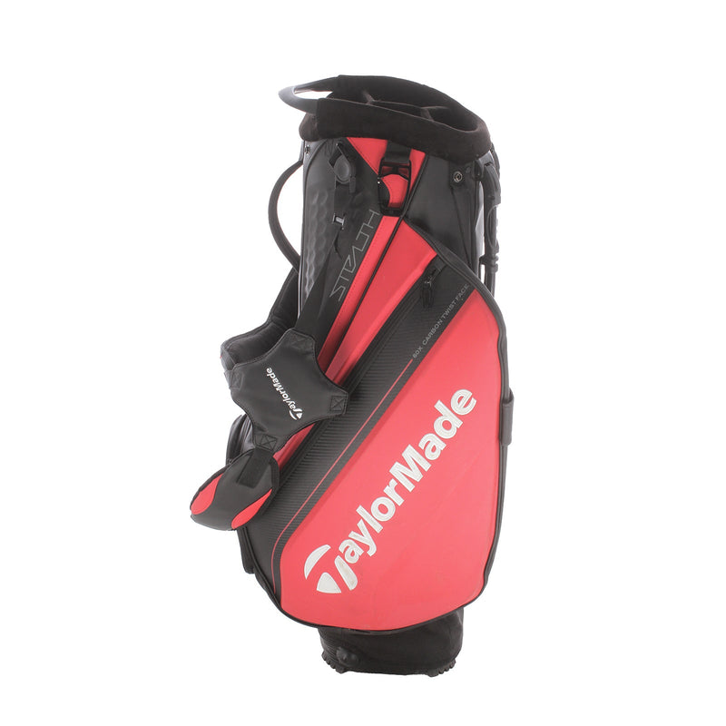 TaylorMade Stealth Stand Bag - Black/Red