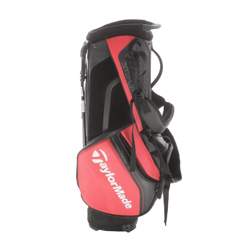 TaylorMade Stealth Stand Bag - Black/Red