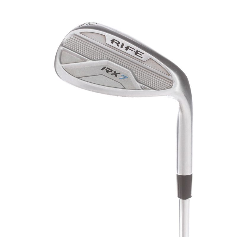 Rife RX7 Steel Mens Right Hand Lob Wedge 60* 8 Bounce Wedge - Rife