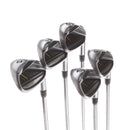 TaylorMade Rocketbladez Steel Mens Right Hand Irons 5-PW Regular - TaylorMade Rocketfuel 85G