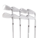 TaylorMade Qi Steel Mens Left Hand Irons 5-SW Regular - KBS Max 85