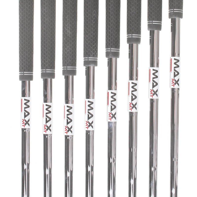 TaylorMade Qi Steel Mens Left Hand Irons 5-SW Regular - KBS Max 85