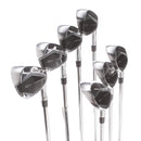 TaylorMade Qi Steel Mens Right Hand Irons 5-SW Regular - KBS Max 85