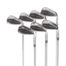 TaylorMade Qi Steel Mens Right Hand Irons 5-SW Regular - KBS Max 85