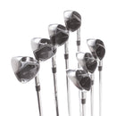 TaylorMade Qi Steel Mens Right Hand Irons 5-SW Regular - KBS Max 85