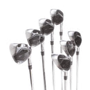 TaylorMade Qi Steel Mens Right Hand Irons 5-SW Stiff - KBS Max 85