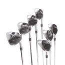 TaylorMade Qi Steel Mens Right Hand Irons 5-SW Stiff - KBS Max 85