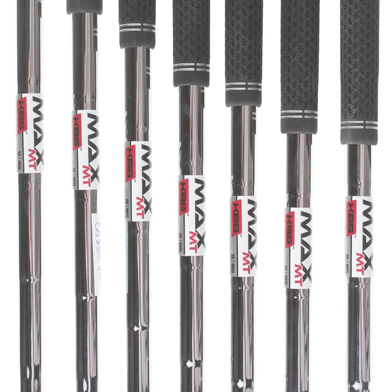 TaylorMade Qi Steel Mens Right Hand Irons 5-SW Stiff - KBS Max 85