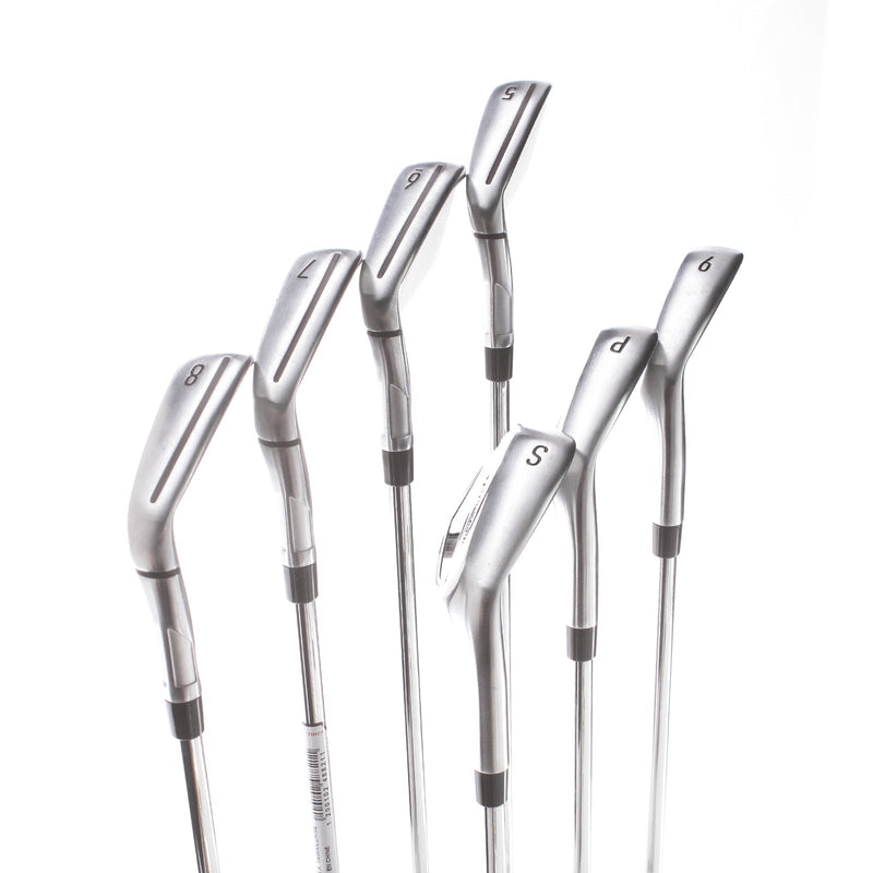 TaylorMade Qi Steel Mens Right Hand Irons 5-SW Stiff - KBS Max 85