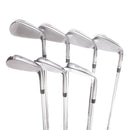 TaylorMade Qi Steel Mens Left Hand Irons 5-SW Regular - KBS Max 85