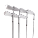 TaylorMade Qi Steel Mens Left Hand Irons 5-SW Regular - KBS Max 85